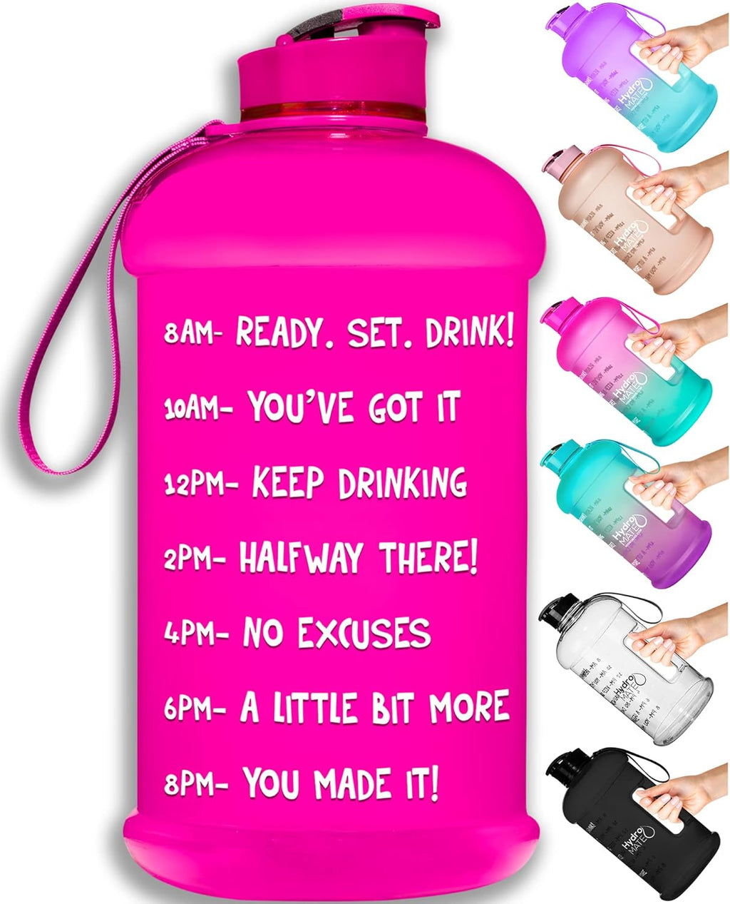 BL-Hydromate™ Half Gallon Motivational Water Jug.
