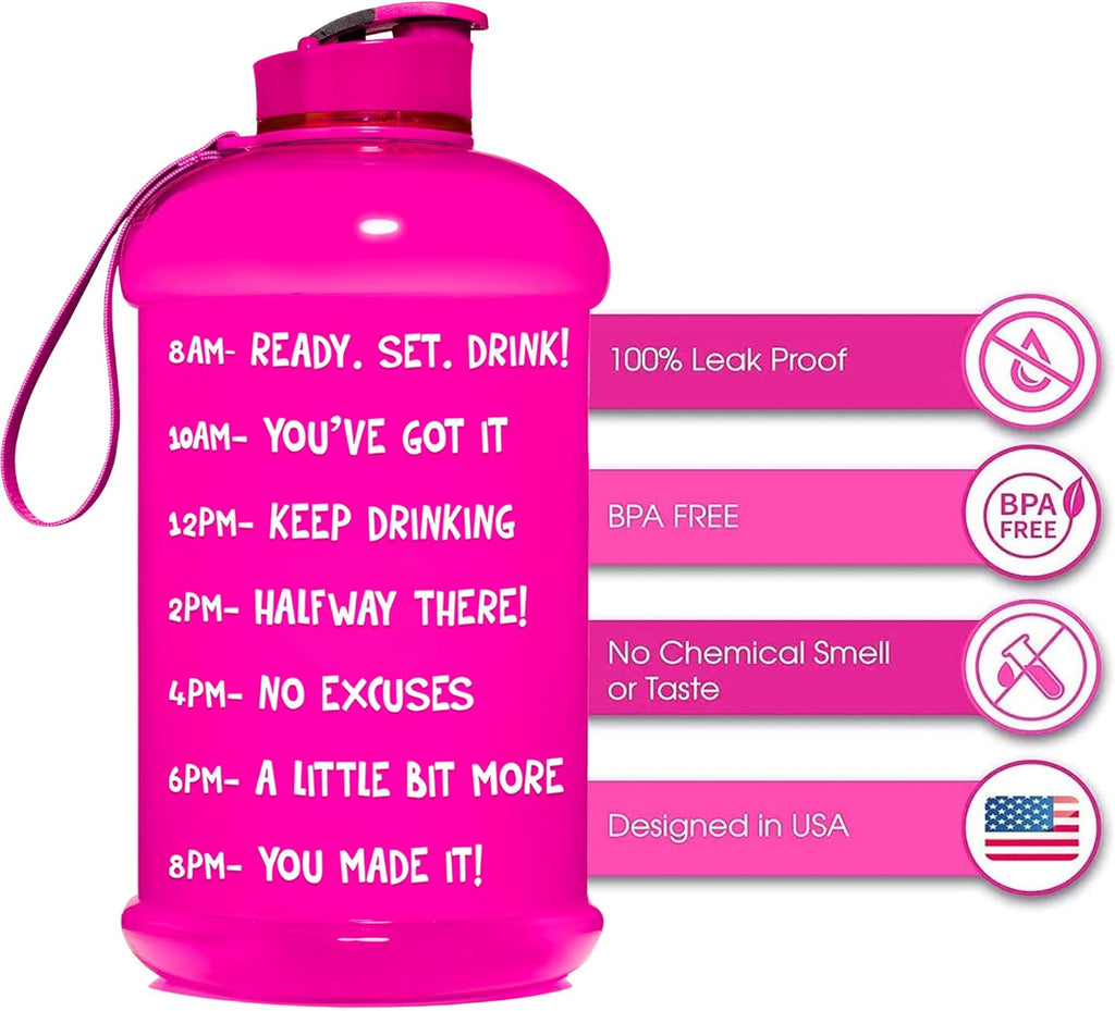 BL-Hydromate™ Half Gallon Motivational Water Jug.