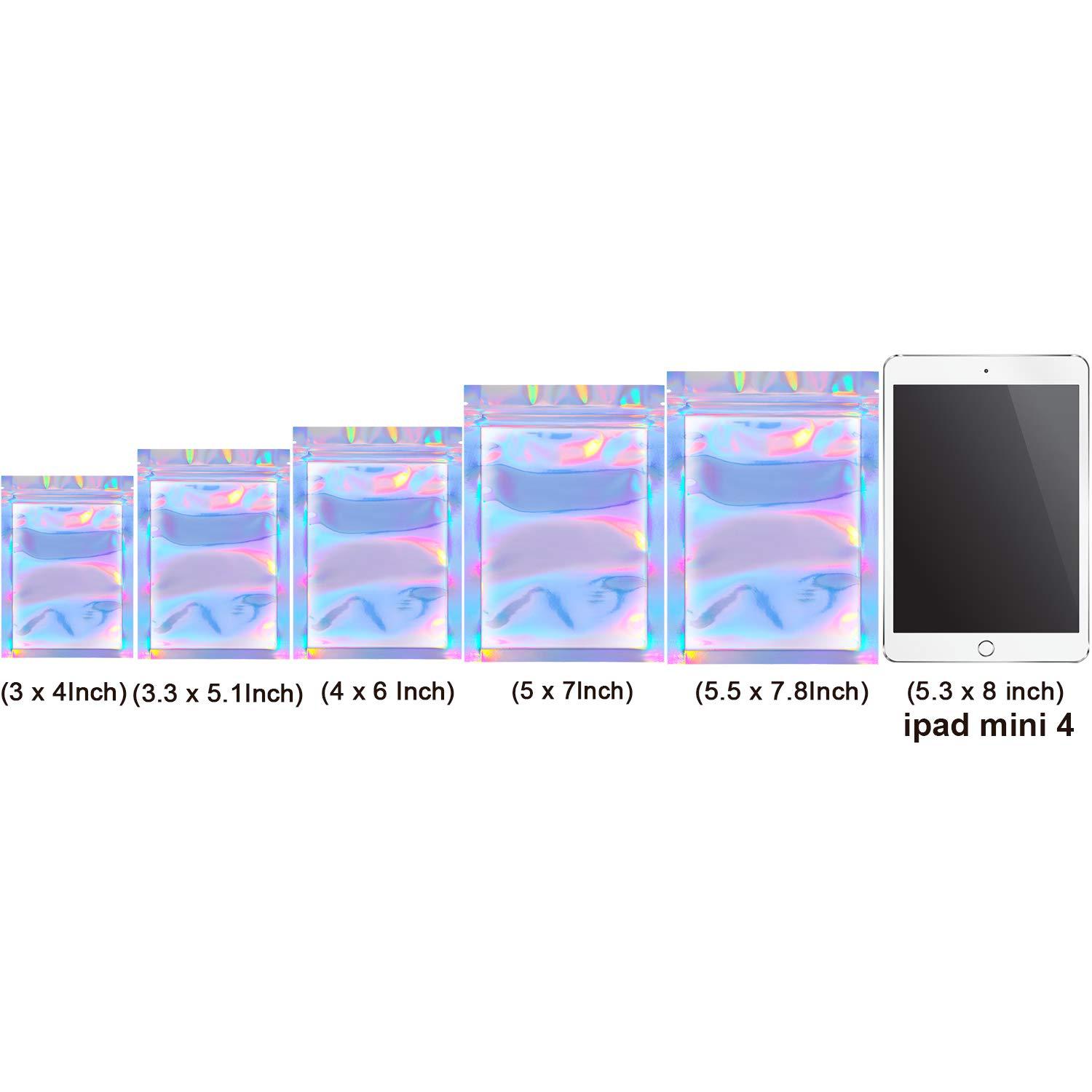 Holographic Laser Ziplock Bags — Jewelry & Accessory Packaging