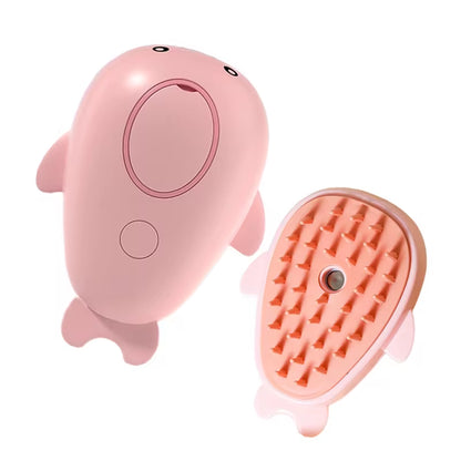 BL-SteamPaws™ - 3-in-1 Electric Pet Grooming & Massage Brush